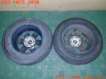 3UPJ=40670962]ハイエースバン 200系(GDH201V 6型)MID NITRO POWER CROSS CLAW ホイール① 16×6.5J +38 PCD139.7 6穴 2本 ジャンク_s4