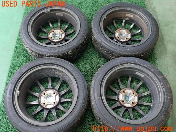 3UPJ=40780916]コペン GR SPORT(LA400K)ENKEI エンケイ IB-CONCEPT ホイール 15×5.5J +41 PCD100 4穴 軽量 中古_m1