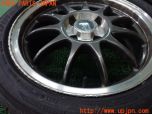3UPJ=40780916]コペン GR SPORT(LA400K)ENKEI エンケイ IB-CONCEPT ホイール 15×5.5J +41 PCD100 4穴 軽量 中古_s2