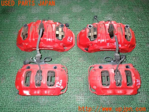 3UPJ=40850301]ポルシェ パナメーラ(970M46(改))純正 brembo ブレンボ キャリパー 中古_m0