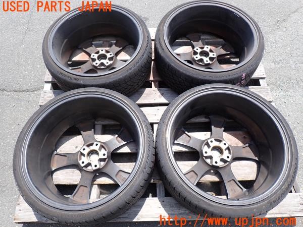 3UPJ=40850923]ポルシェ パナメーラ(970M46(改))社外 ホイール 22×10J +55 PCD130 5穴 4本 中古_m4