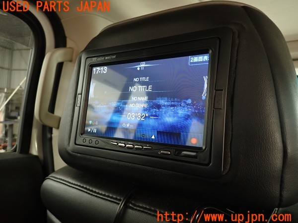 3UPJ=41320562]ハマー H3 タイプG(型式不明)純正加工 ヘッドレストモニター 中古_m4