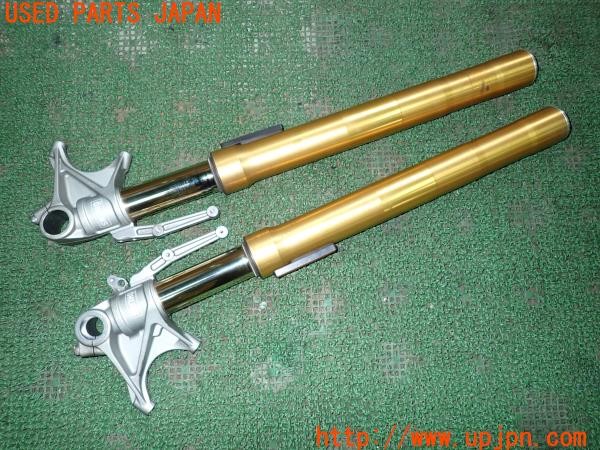 3UPJ=41950156]ドゥカティ スーパースポーツ S(ZDMVA01JAKB)純正 OHLINS オーリンズ フロント フォーク 中古_m0