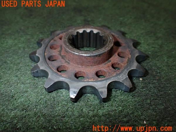 3UPJ=41990429]ドゥカティ ムルティストラーダ 1000DS(ZDMA100AB4B)純正 ドライブスプロケット 15T 中古_m1