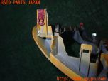 3UPJ=42110645]ランドクルプラド TXリミテッド(RZJ95W)後期 純正 オーディオパネル ウィンドウスイッチパネル 内装パネル 木目調 中古_s3