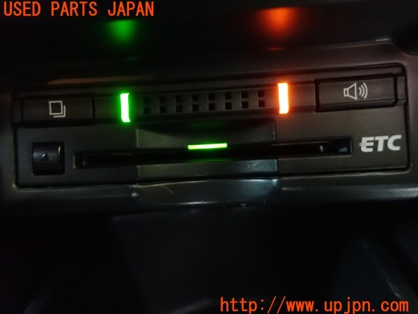 3UPJ=42390503]アルファード 350S タイプゴールド(GGH25W)純正ビルトイン 08686-00341 ETC車載器 中古_m4