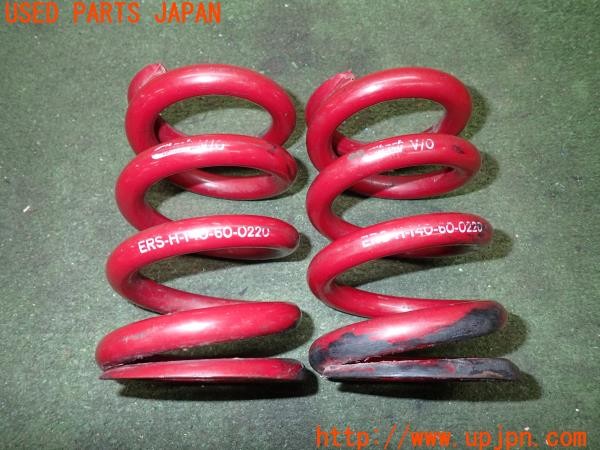 3UPJ=43130412]BMW M3 クーペ(WD40 E92)前期 Eibach FEDERN アイバッハ ERS-H-140-60-0220 直巻き スプリング① ID60 H140 22.4k 2本 中古_m0