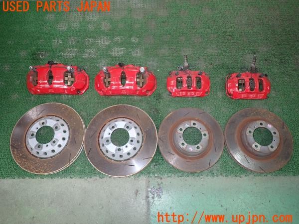 3UPJ=43160302]ポルシェ パナメーラ GTS(970CXPA)純正 brembo ブレンボ キャリパーローターセット 難あり 中古_m0