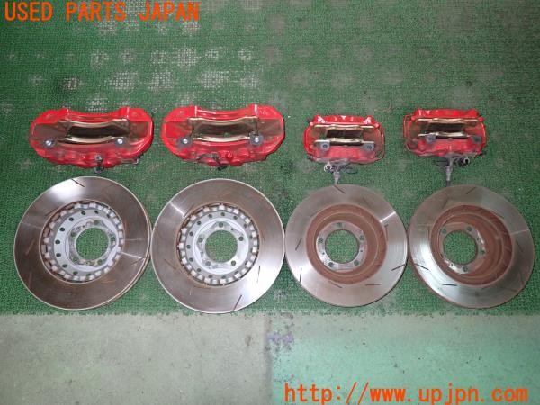 3UPJ=43160302]ポルシェ パナメーラ GTS(970CXPA)純正 brembo ブレンボ キャリパーローターセット 難あり 中古_m2