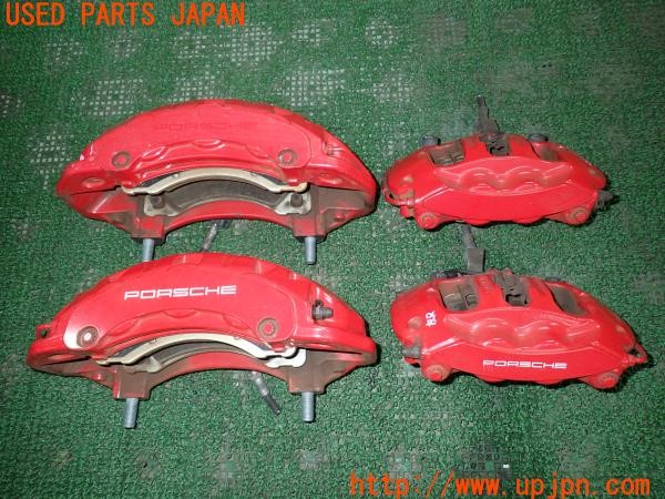 3UPJ=43160302]ポルシェ パナメーラ GTS(970CXPA)純正 brembo ブレンボ キャリパーローターセット 難あり 中古_m3