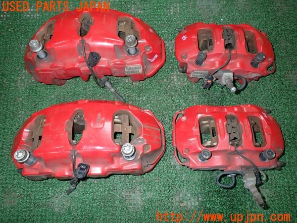 3UPJ=43160302]ポルシェ パナメーラ GTS(970CXPA)純正 brembo ブレンボ キャリパーローターセット 難あり 中古_m4