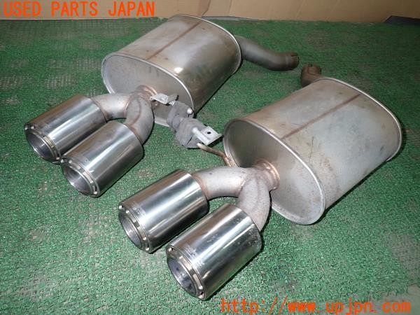 3UPJ=43450152]BMW 640i(6A30 F06)前期 ENERGY MOTOR SPORT エナジーモータースポーツ JQR20172033 リアマフラー N55B30A 左右4本出し 中古_m0