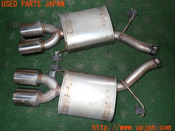 3UPJ=43450152]BMW 640i(6A30 F06)前期 ENERGY MOTOR SPORT エナジーモータースポーツ JQR20172033 リアマフラー N55B30A 左右4本出し 中古_m4