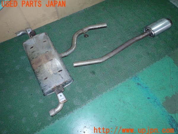 3UPJ=43460152]ボルボ XC40 T4 AWD インスクリプション(XB420XC)純正 31478050 リアマフラー 2分割カット 中古_m1
