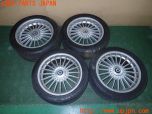 3UPJ=43700919]BMW アルピナ B3 ビターボ クーペ(3K20 E92)純正 ホイール 18×8J +34 9J +36 PCD120 5穴 4本 鍵4本付き 中古_s0