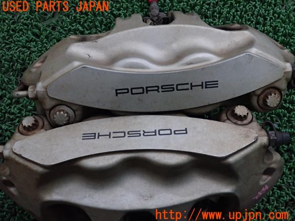 3UPJ=43710301]ポルシェ パナメーラ S(970M48A-)純正 brembo ブレンボ  20.A221.03 7PP 615.123 キャリパー 中古_m4