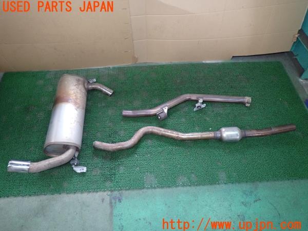 3UPJ=43860152]BMW 320i Mスポーツ(3B20 F30)純正 7627073 マフラー 3分割カット 中古_m1