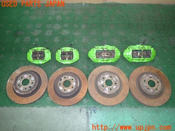 3UPJ=43920302]レクサス IS F(USE20)純正 brembo ブレンボ キャリパーローターセット 中古_m0