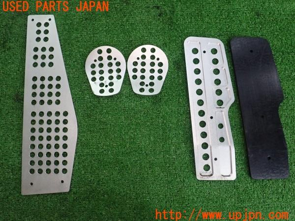3UPJ=44610630]ポルシェ ボクスターS(98624)I.MEC アイメック icode アイコード ペダルカバー フットレスト MT 4点セット 希少 中古_m1