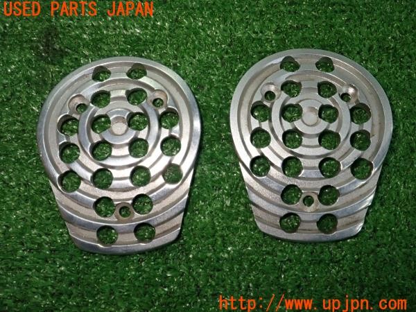 3UPJ=44610630]ポルシェ ボクスターS(98624)I.MEC アイメック icode アイコード ペダルカバー フットレスト MT 4点セット 希少 中古_m2