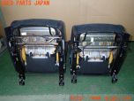 3UPJ=44990609]シビック タイプR(FD2)後期 純正 フロントシートセット セミバケット エンドカバー付き 中古_s4